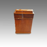 Victorian inlaid walnut Davenport desk - Image 4