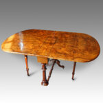 Victorian inlaid walnut Sutherland table Now Sold - Image 2