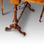 Victorian inlaid walnut Sutherland table Now Sold - Image 3