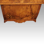 Victorian inlaid walnut backgammon table - Image 8