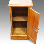 Victorian walnut bedside cabinet Now Sold - Image 4