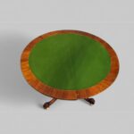 Victorian inlaid walnut card table - Image 3