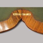 Victorian inlaid walnut card table - Image 9