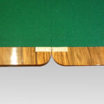 Victorian inlaid walnut card table - Image 7
