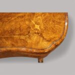 Victorian inlaid walnut card table - Image 8