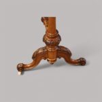 Victorian inlaid walnut card table - Image 7