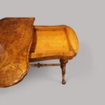 Victorian inlaid walnut card table - Image 2