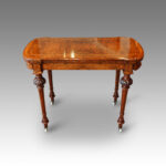 Victorian inlaid walnut cardtable Now Sold