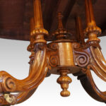 Victorian inlaid walnut coffee table - Image 7