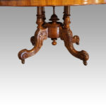 Victorian inlaid walnut coffee table - Image 7