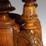 Victorian inlaid walnut coffee table - Image 5