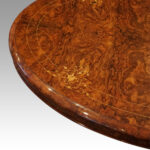 Victorian inlaid walnut coffee table - Image 5