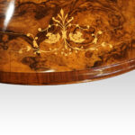 Victorian inlaid walnut coffee table - Image 2