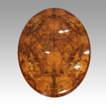 Victorian inlaid walnut coffee table - Image 3