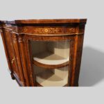 Victorian inlaid walnut credenza - Image 14
