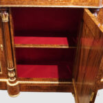 Victorian inlaid walnut credenza - Image 3
