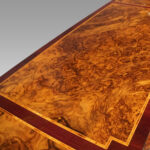 Victorian inlaid walnut credenza - Image 11