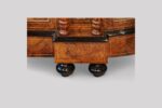 Victorian inlaid walnut credenza - Image 10