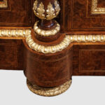 Victorian inlaid walnut credenza - Image 9