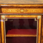 Victorian inlaid walnut credenza - Image 16