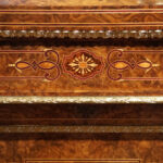 Victorian inlaid walnut credenza - Image 10