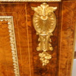 Victorian inlaid walnut credenza - Image 7