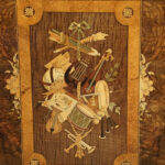 Victorian inlaid walnut credenza - Image 5
