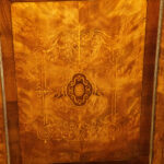 Victorian inlaid walnut credenza - Image 6