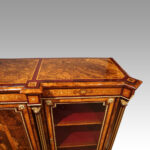 Victorian inlaid walnut credenza - Image 19