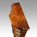 Victorian inlaid walnut credenza - Image 2