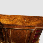 Victorian inlaid walnut credenza - Image 14
