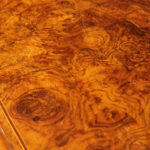 Victorian inlaid walnut credenza - Image 4