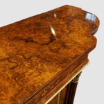 Victorian inlaid walnut credenza - Image 16