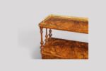 Victorian inlaid walnut music cabinet - Image 16