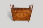 Victorian inlaid walnut music cabinet - Image 14