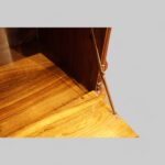 Victorian inlaid walnut music cabinet - Image 13