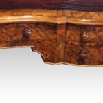Victorian inlaid walnut kidney desk - Image 13