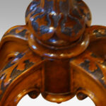 Victorian inlaid walnut oval centre table - Image 7