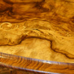 Victorian inlaid walnut oval centre table - Image 6