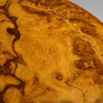 Victorian inlaid walnut oval centre table - Image 4