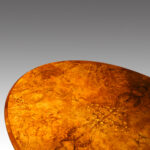 Victorian inlaid walnut coffee table - Image 5