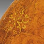 Victorian inlaid walnut oval loo table Now Sold - Image 10