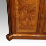 Victorian inlaid walnut pier cabinet - Image 9
