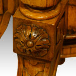 Victorian walnut inlaid shaped loo table - Image 8