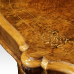 Victorian inlaid walnut side cabinet - Image 5
