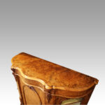 Victorian inlaid walnut side cabinet - Image 2