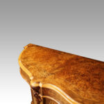 Victorian inlaid walnut side cabinet - Image 4