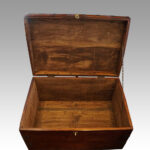 Victorian iron bound officers campaign trunk - Image 5