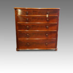 Victorian large mahogany chest of drawers Now Sold