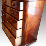 Victorian large mahogany chest of drawers Now Sold - Image 7